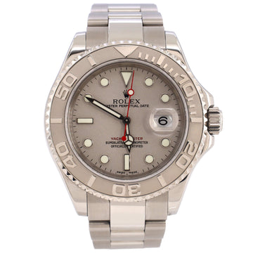 Rolex Oyster Perpetual Yacht-Master Automatic Watch Stainless Steel and Platinum 40