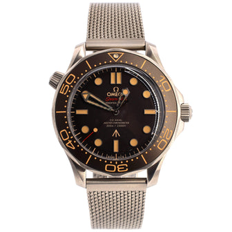 Omega Seamaster 007 Edition Diver 300M Co-Axial Master Chronometer Automatic Watch Titanium 42