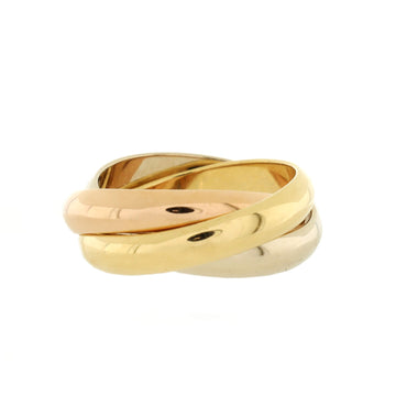 Cartier Trinity Ring 18K Tricolor Gold Medium