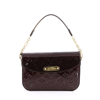 Louis Vuitton Rodeo Drive Handbag Monogram Vernis Purple 2002001
