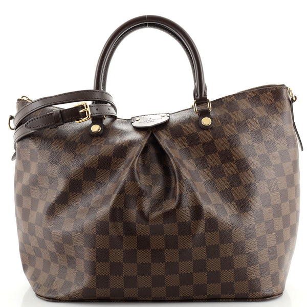 Louis Vuitton Siena Handbag Damier GM Brown