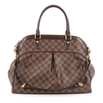 Louis Vuitton Trevi Handbag Damier GM Brown 2002302