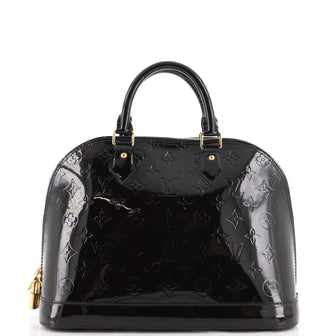 Louis Vuitton Alma Handbag Monogram Vernis PM