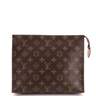Louis Vuitton Poche Toilette NM Monogram Coated Canvas