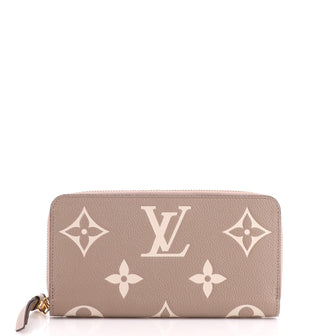 Louis Vuitton Zippy Wallet Bicolor Monogram Empreinte Giant