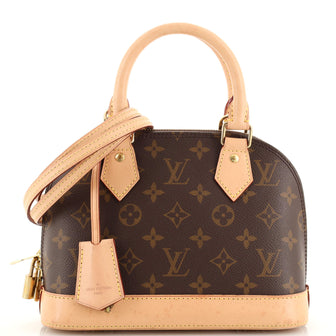 Louis Vuitton Alma Handbag Monogram Canvas BB
