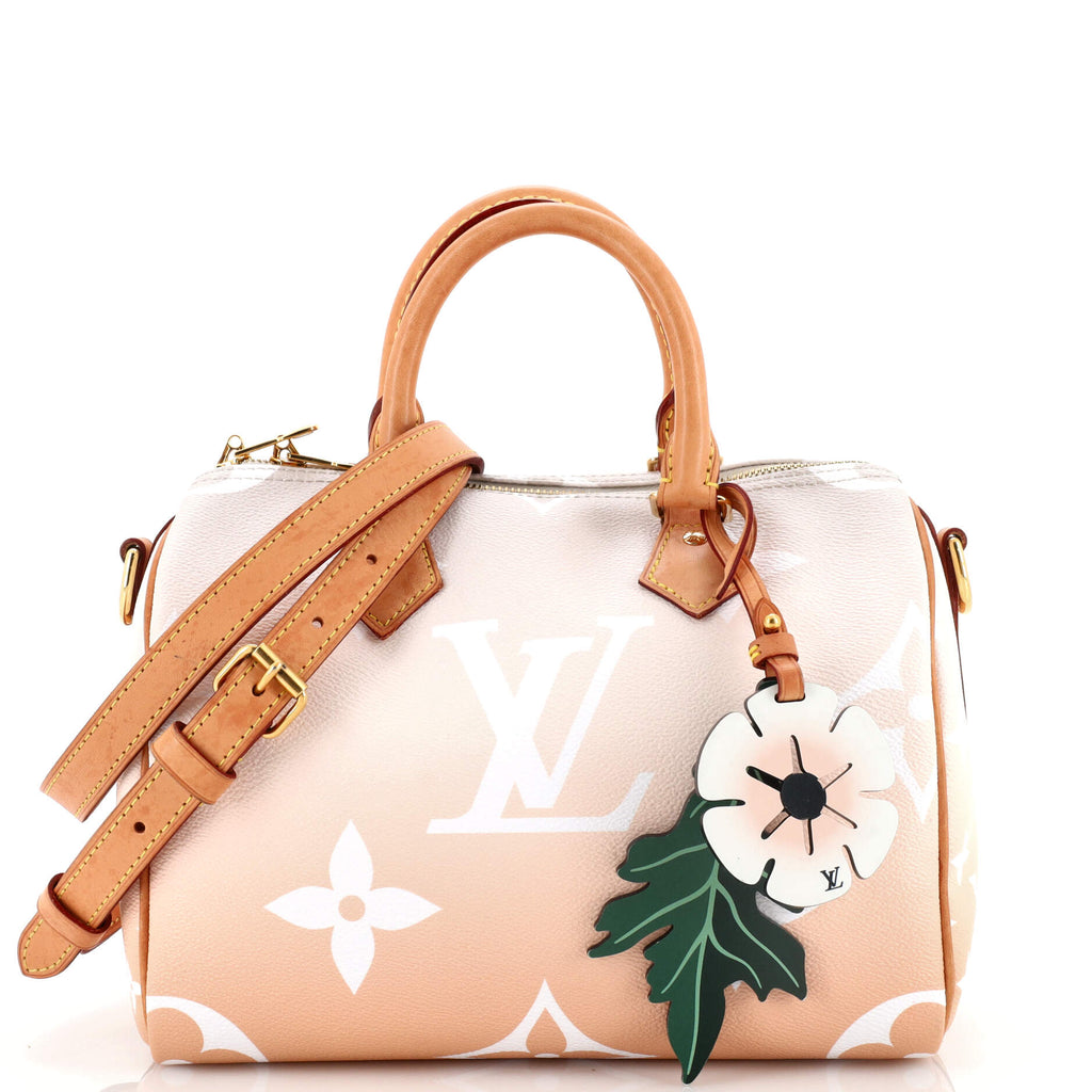 Louis Vuitton Speedy Bandouliere Bag By The Pool Monogram Giant 25