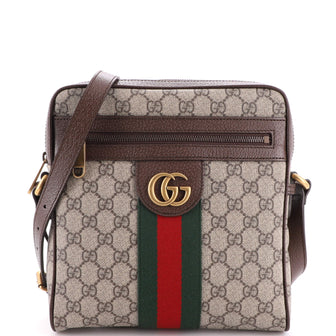 Gucci Ophidia Messenger Bag GG Coated Canvas Small