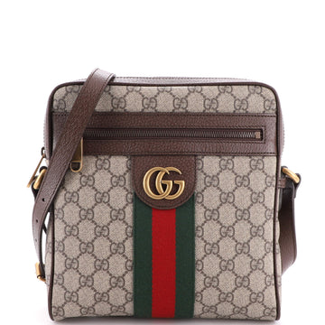 Gucci Ophidia Messenger Bag GG Coated Canvas Small