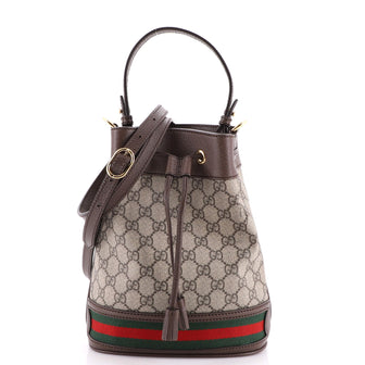 Gucci Ophidia Bucket Bag GG Coated Canvas Small