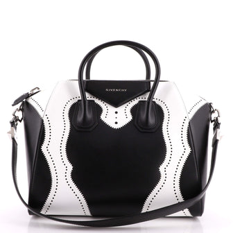 Givenchy Bicolor Brogues Antigona Bag Leather Medium