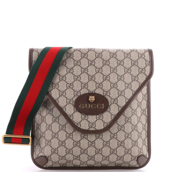 Gucci Neo Vintage Envelope Messenger GG Coated Canvas Medium