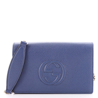 Gucci Soho Wallet on Chain (Outlet) Leather
