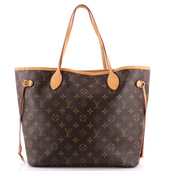 Louis Vuitton Neverfull Tote Monogram Canvas MM