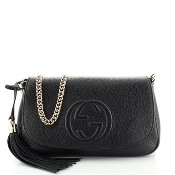 Gucci Soho Chain Crossbody Bag Leather Medium