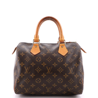 Louis Vuitton Speedy Handbag Monogram Canvas 25