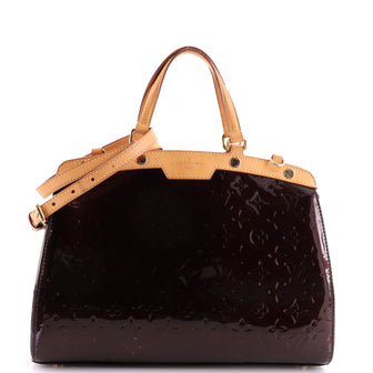 Louis Vuitton Brea Handbag Monogram Vernis MM