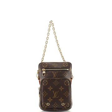 Louis Vuitton Utility Phone Sleeve Bag Monogram Canvas