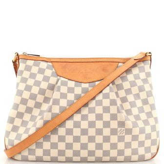Louis Vuitton Siracusa Handbag Damier MM