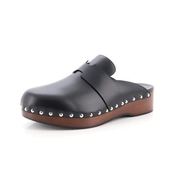 Hermes Women's Calya Clog Mules Leather