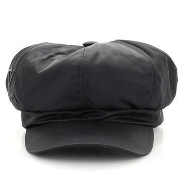 Prada Triangle Logo Newsboy Cap Re-Nylon