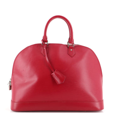 Louis Vuitton Alma Handbag Epi Leather GM