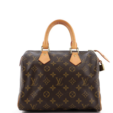 Louis Vuitton Speedy Handbag Monogram Canvas 25