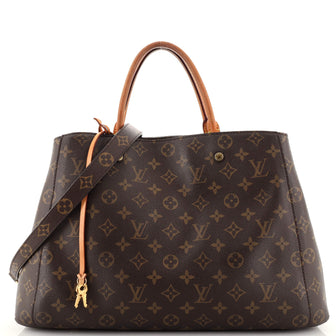 Louis Vuitton Montaigne Handbag Monogram Canvas GM