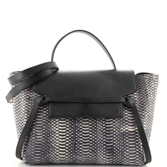 Celine Belt Bag Python Mini