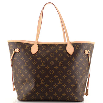 Louis Vuitton Neverfull Tote Monogram Canvas MM