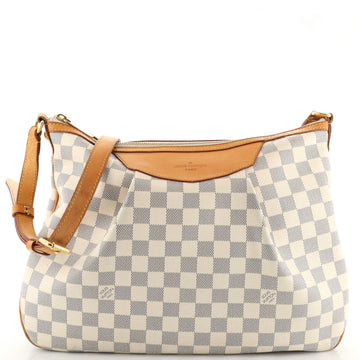 Louis Vuitton Siracusa Handbag Damier MM