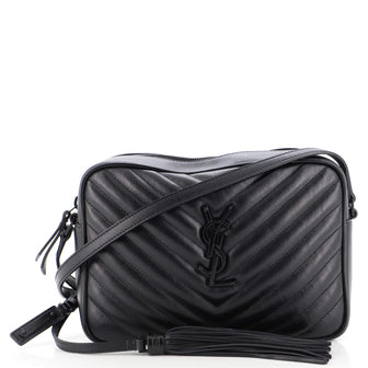 Saint Laurent Lou Camera Bag Matelasse Chevron Leather Small