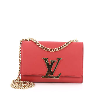 Chain Louise Clutch Leather MM