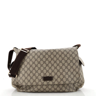 Gucci Diaper Bag GG Coated Canvas