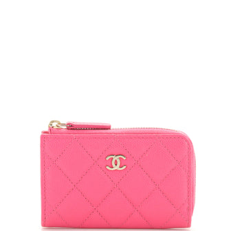 Chanel Key Pouch Quilted Caviar
