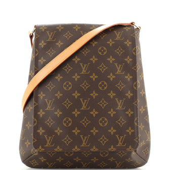 Louis Vuitton Musette Salsa Handbag Monogram Canvas GM