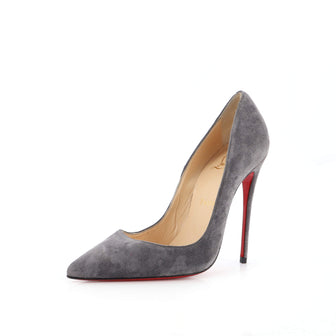 Christian Louboutin Women's Kate Pumps Suede 100