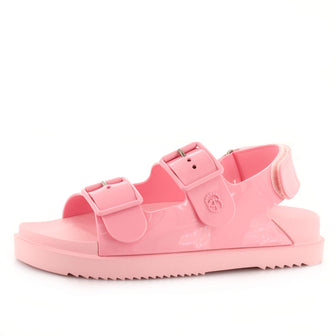 Gucci Women's Mini GG Slingback Sandals Rubber