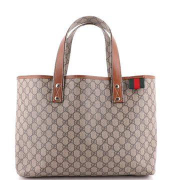 Gucci Web Loop Tote GG Coated Canvas Medium