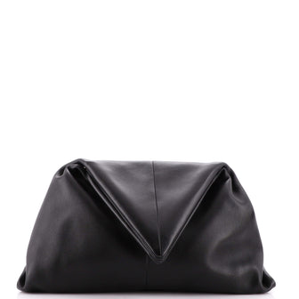 Bottega Veneta BV Trine Fold Clutch Leather