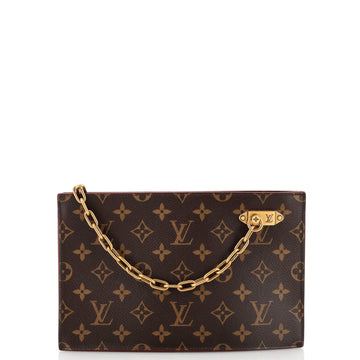 Louis Vuitton Legacy Chain Clutch Monogram Canvas