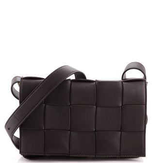 Bottega Veneta Cassette Crossbody Bag Maxi Intrecciato Leather