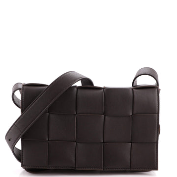Bottega Veneta Cassette Crossbody Bag Maxi Intrecciato Leather