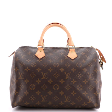 Louis Vuitton Speedy Handbag Monogram Canvas 30