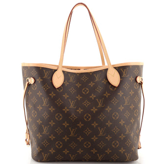 Louis Vuitton Neverfull NM Tote Monogram Canvas MM