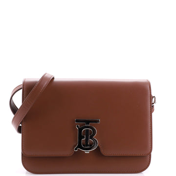 Burberry TB Flap Bag Leather Small
