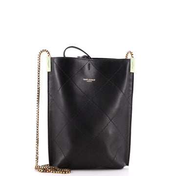 Saint Laurent Suzanne Hobo Quilted Leather Mini