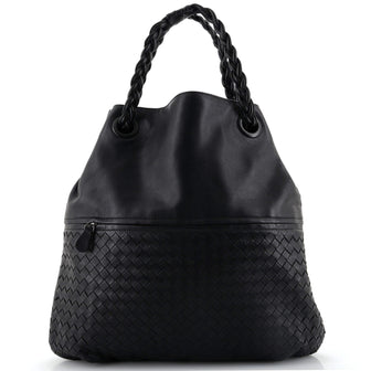 Bottega Veneta Julie Tote Intrecciato Nappa Medium