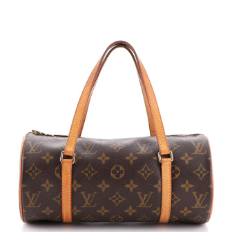 Louis Vuitton Papillon Handbag Monogram Canvas 26