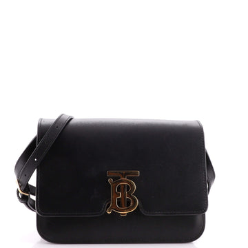 Burberry TB Flap Bag Leather Small